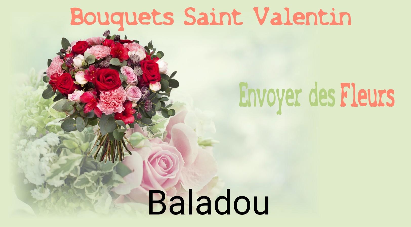 Roses de Saint-Valentin livrées à Baladou